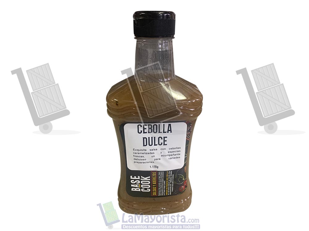 salsa cebolla dulce Base Cook 1170GR