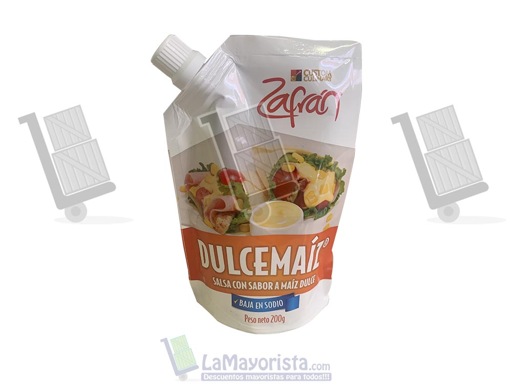 salsa dulce maiz zafran 200gr