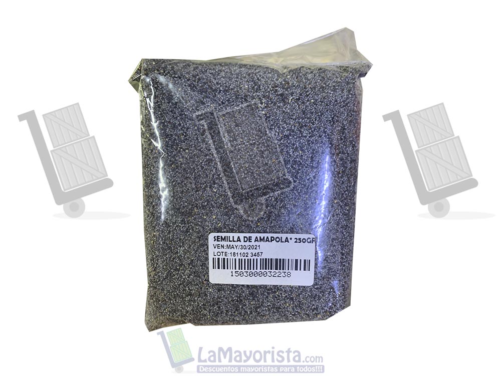 semilla de amapola 250gr