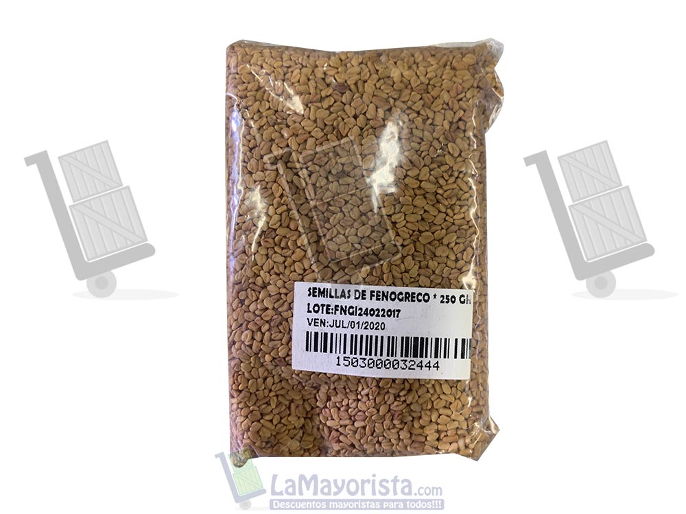 semillas de fenogreco 250gr