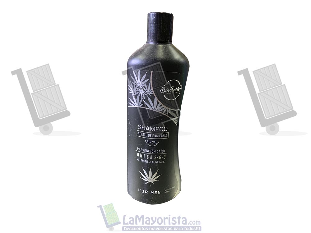 shampoo cannabis negro hombre 500gr