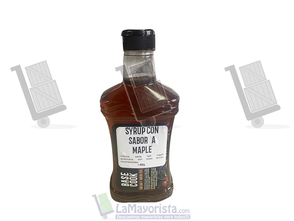 syrup con sabor a maple Base Cook 1400GR
