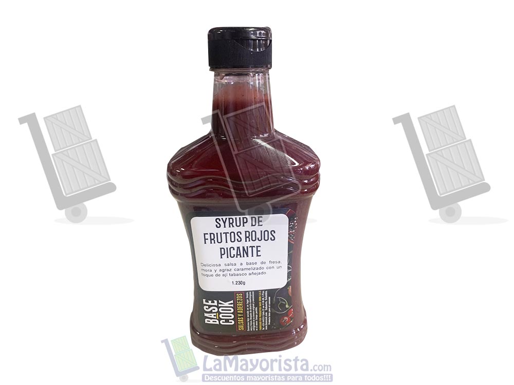 syrup de frutos rojos picante Base Cook 1230GR