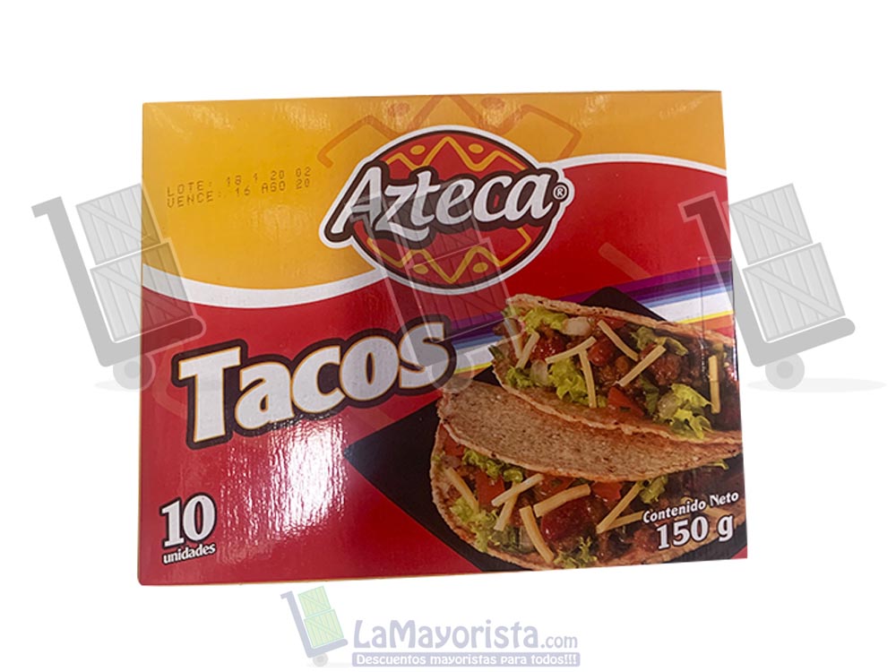 tacos azteca 10unid