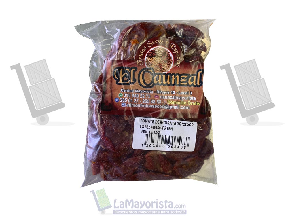 tomate deshidratado 230gr