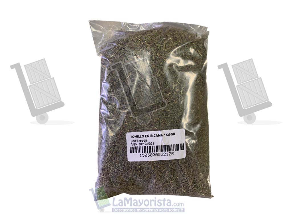 tomillo molido puro caunzal 500gr