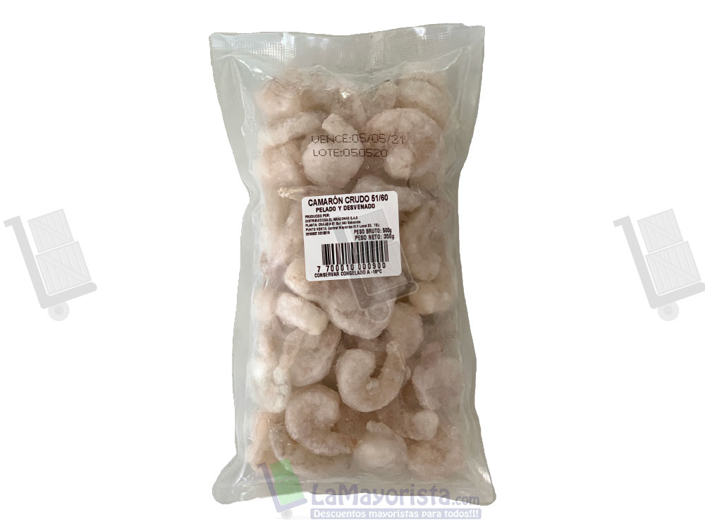 CAMARON CRUDO 51-6O X 500 G