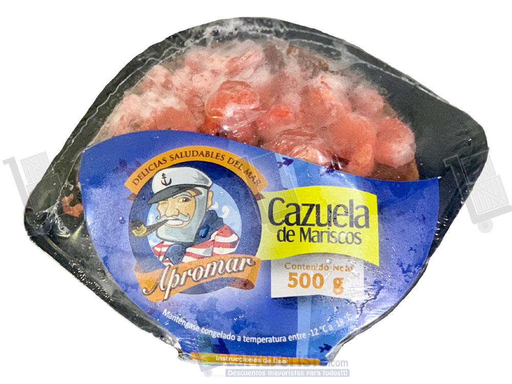 CAZUELA DE MARISCOS X 500 G