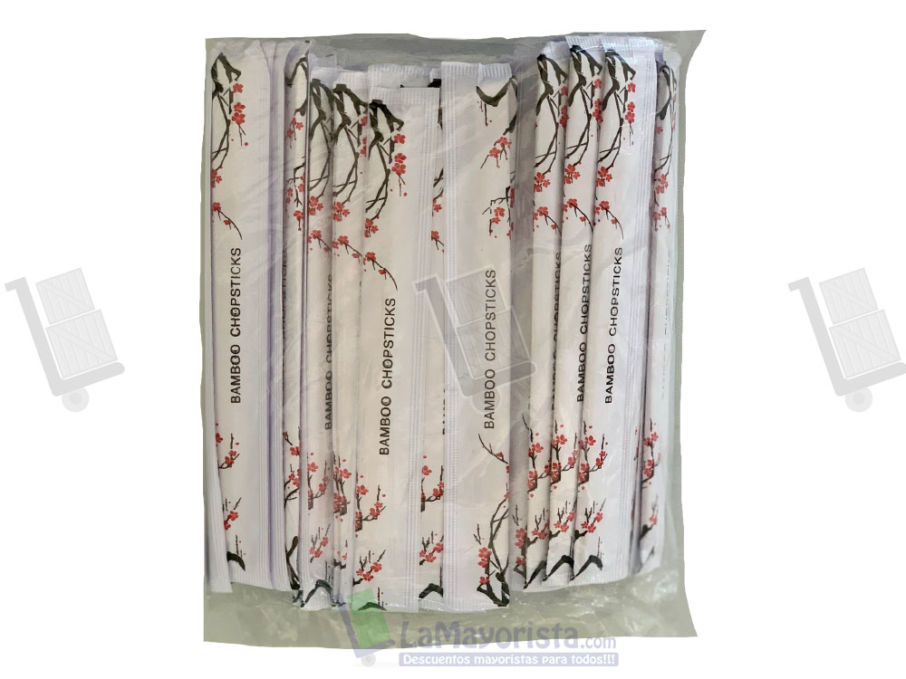 PALITOS DE BAMBU PAQ X 100