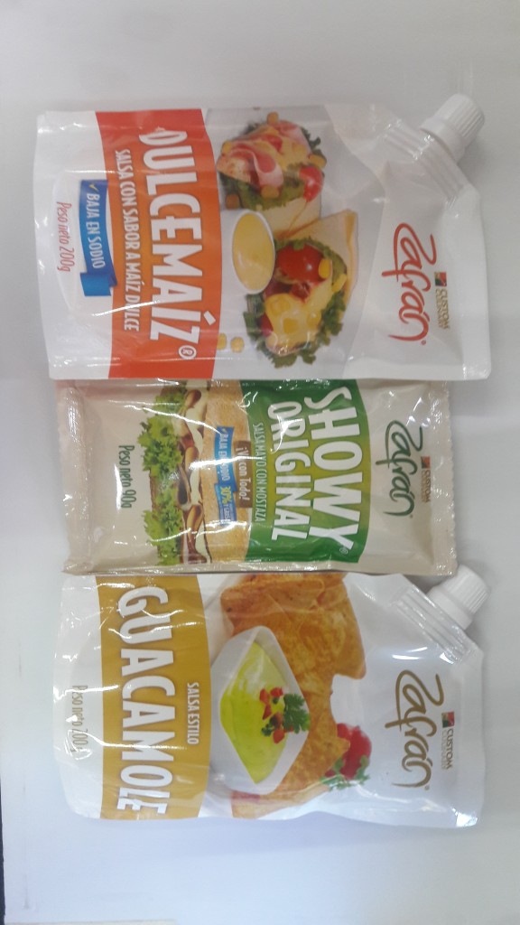 oferta salsa showy dulce maiz+guacamole x200 gr