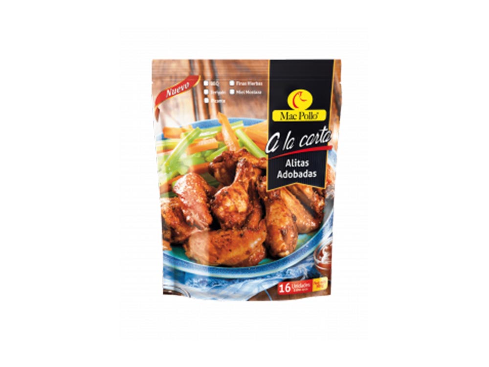 Alitas adobadas bbq x 900 gr
