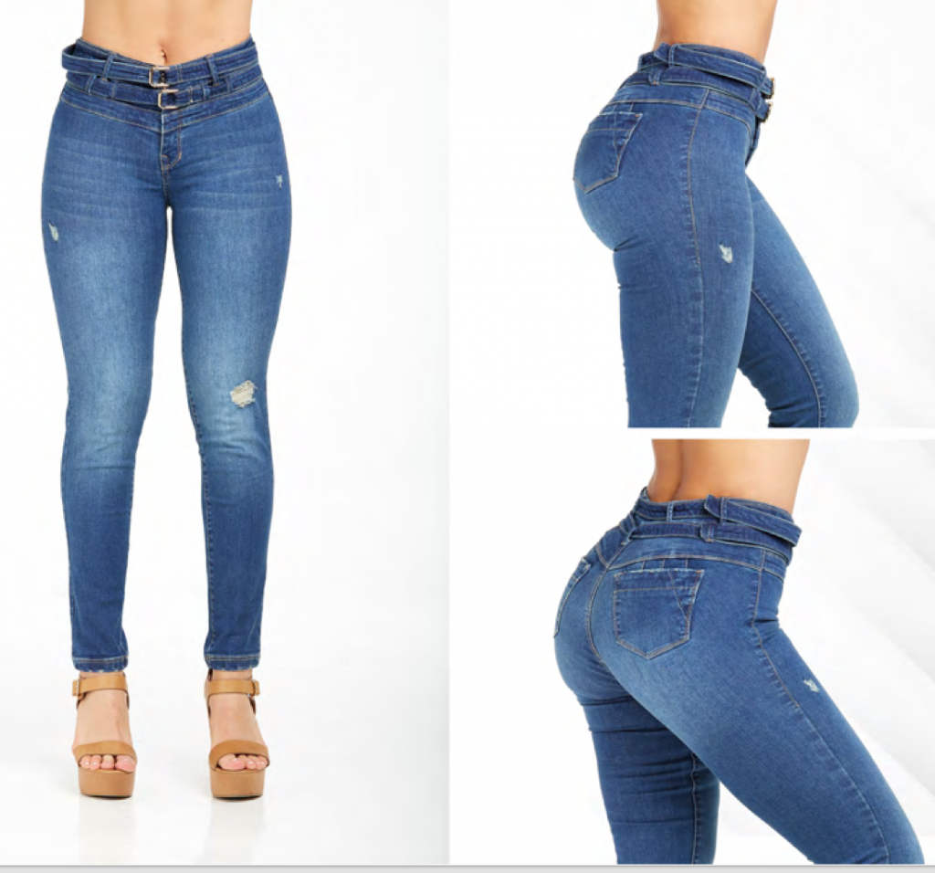 Jean Blow Avestruz con bolsillos Talla 6-8-10-12