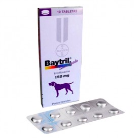 Baytril 150 MG 10 Tabletas