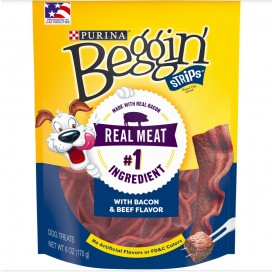 Beggin Strips Bacon Beef 6 Oz