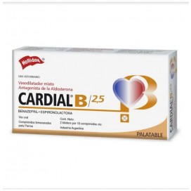 Cardial B 2.5 Mg caja X 20 Com...