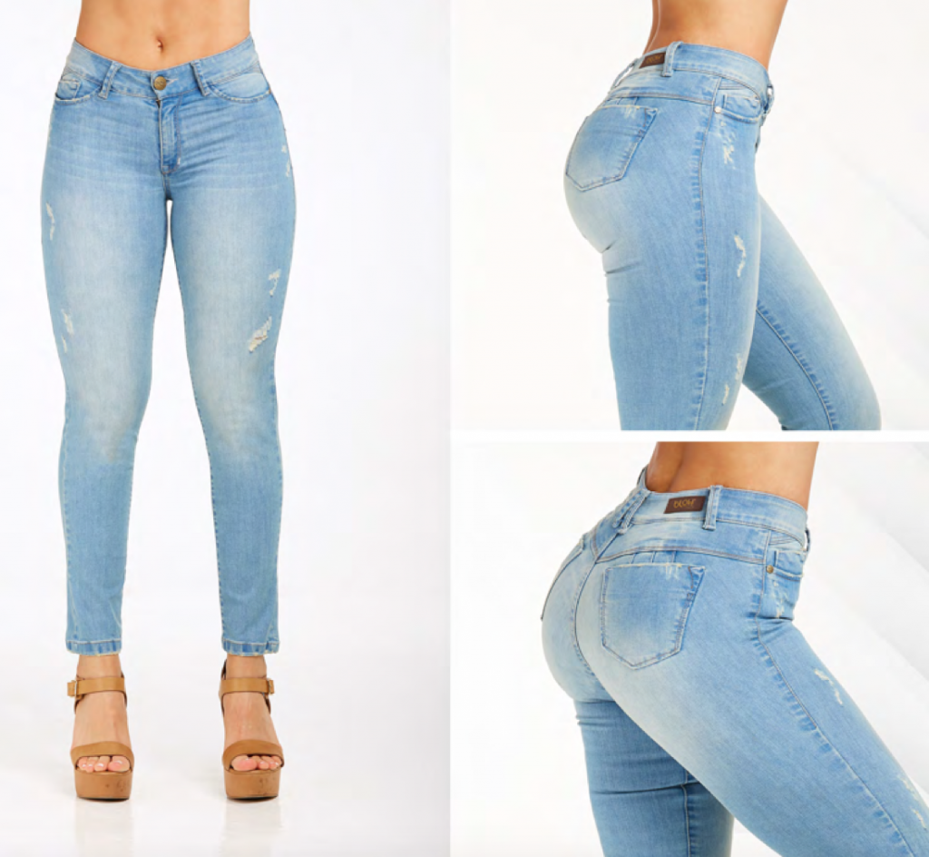 Jean Blow Colibri Claro con bolsillos Talla 6-8-10
