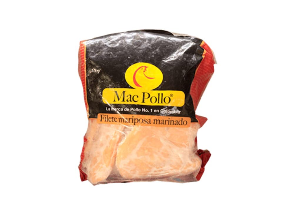 Filete de pechuga porcionado congelado (peso aprox) (PROMOCION 20% OFF)