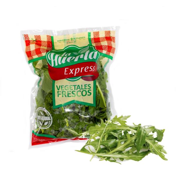 Rugula Tierna Deshojada, Lavada y Desinfectada