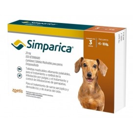 Simparica 5 - 10 Kg 20 Mg x 3 ...