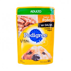 Pedigree Pollo en Salsa 100 Gr