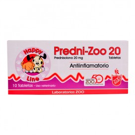 Predni-Zoo 20 Mg 10 Tabletas
