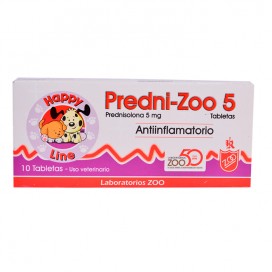 Predni-Zoo 5 Mg 10 Tabletas