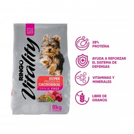 Ringo Vitality Cachorros x 8 k...