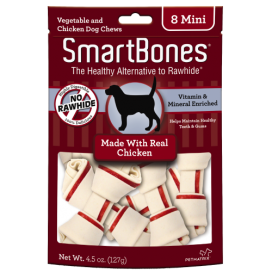SMARTBONES CHICKEN MINI 8PK