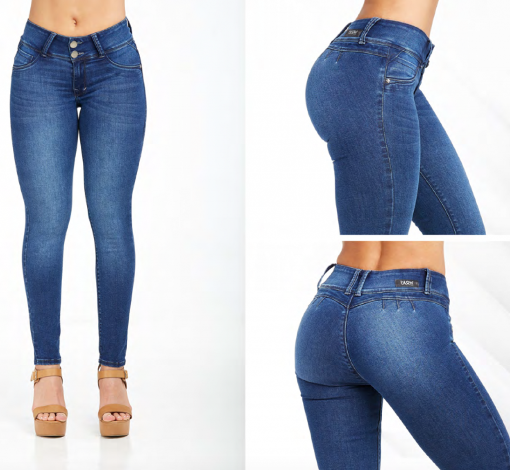 Jean Blow Sinsonte sin bolsillos Talla 6-8-10-12