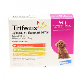 Trifexis 140 Mg (2.3 a 4.5 Kg)