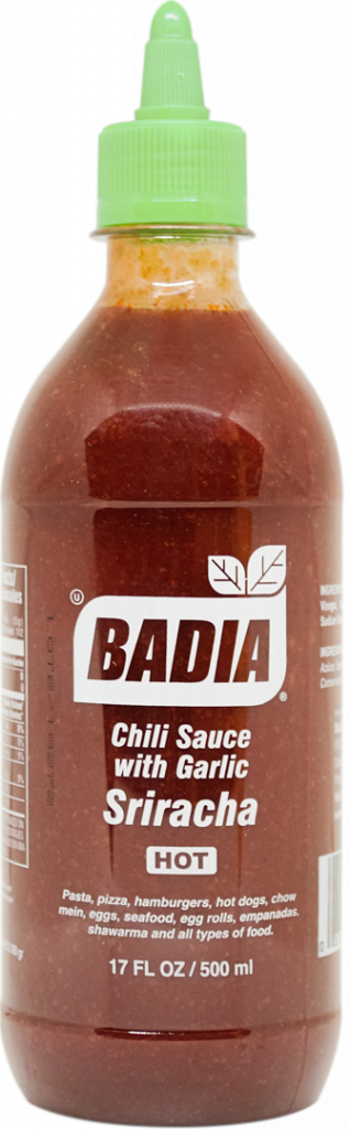 SALSA DE CHILI SRIRACHA BADIA 6/500
