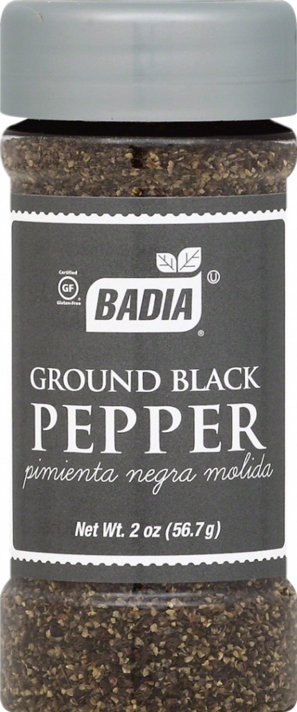 PIMIENTA NEGRA MOLIDA BADIA 12/ 56.