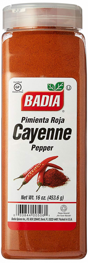 PIMIENTA CAYENA ROJA BADIA 6/ 453.6