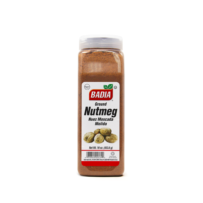NUEZ MOSCADA MOLIDA BADIA 6/ 453.6G