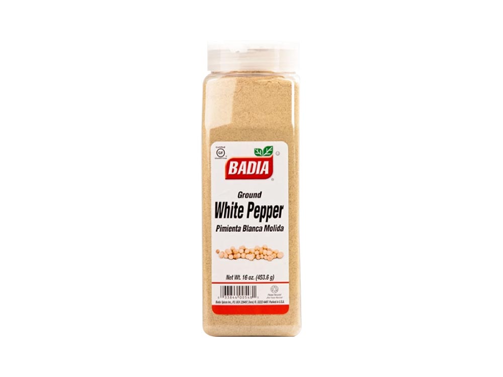 PIMIENTA BLANCA MOLIDA BADIA 453 gr