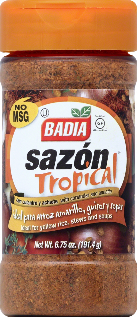 SAZON TROPICAL BADIA CUL/ACH 6/191.4GR