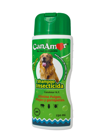 Shampoo Insecticida Canamor x 230 ml