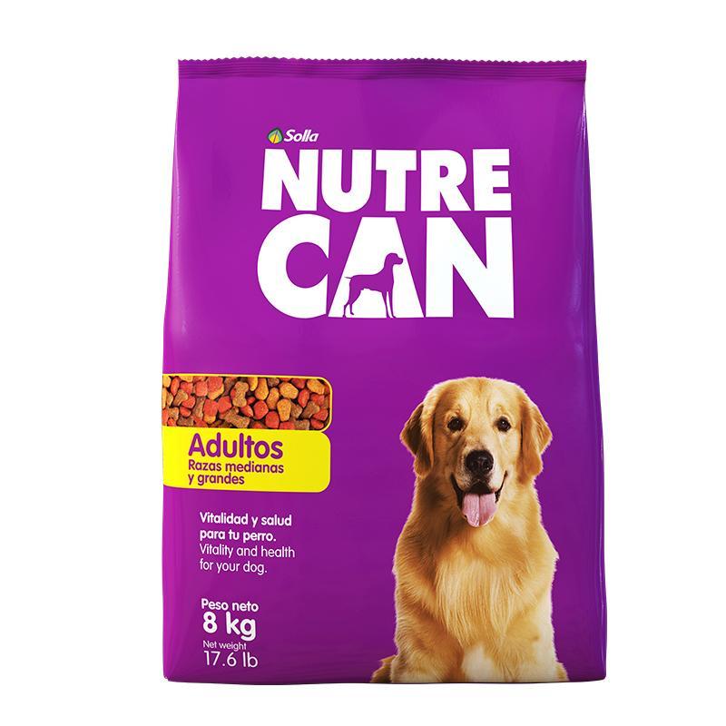Nutrecan Razas Medianas y Grandes x 8 kg