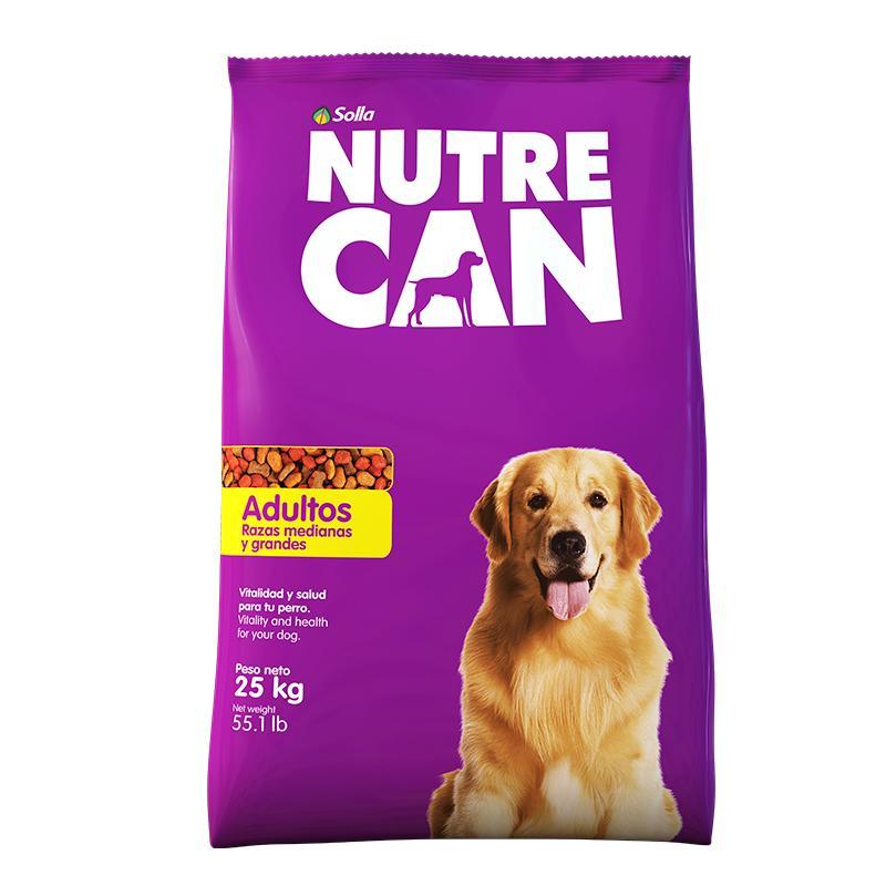 Nutrecan Razas Medianas y Grandes x 25 kg