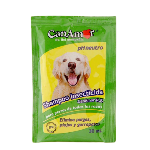 Shampoo antipulgas Canamor sobre x 30 cc