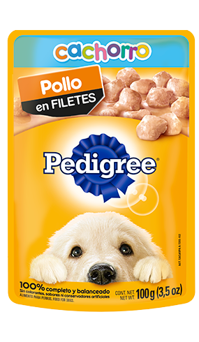 Pedigree Cachorro pollo (Alimento Húmedo) Pouch x 100 gr