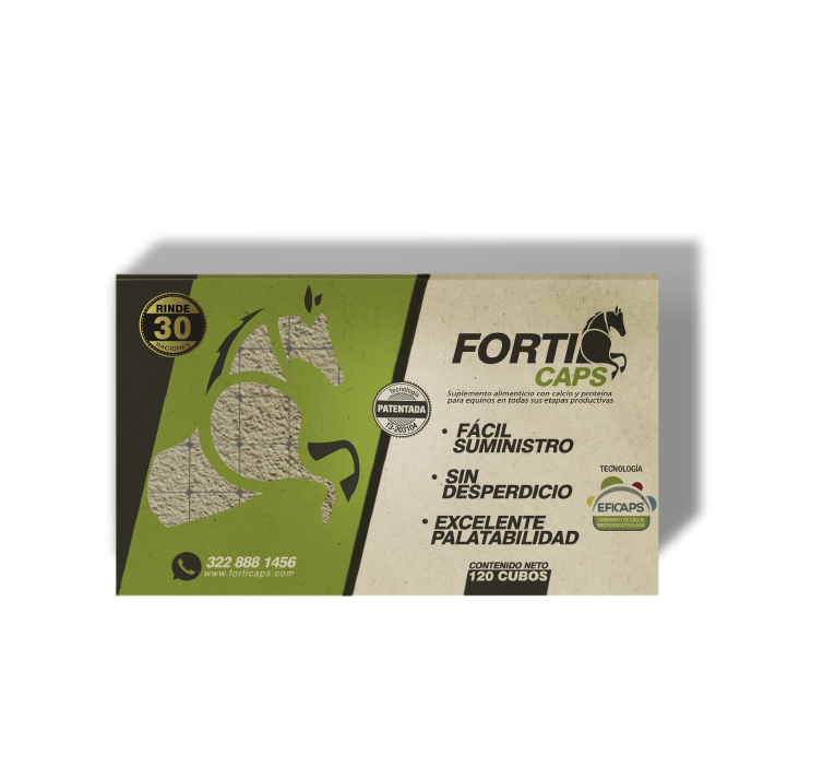 Forticaps Cubos x 120 u
