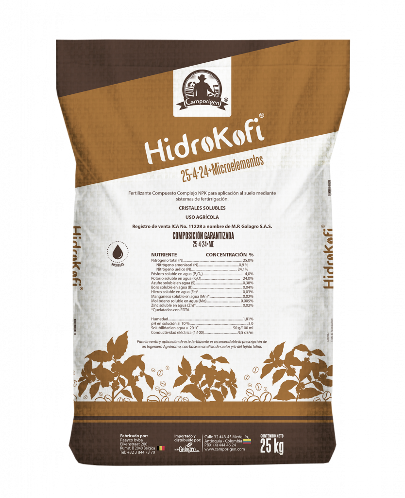 HidroKofi 25 kg