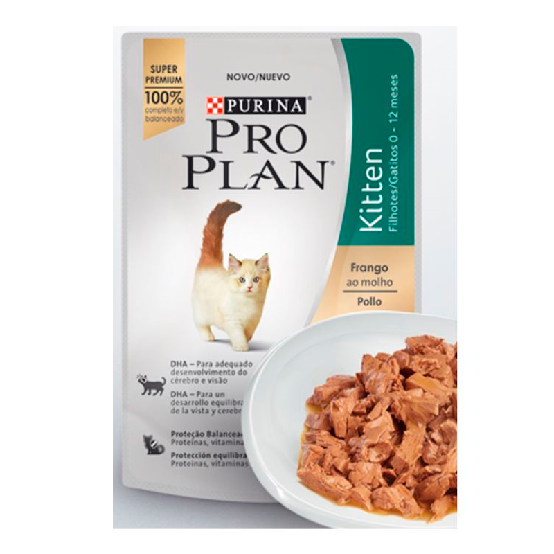 Pro Plan Wet Kitten Pollo x 85 gr