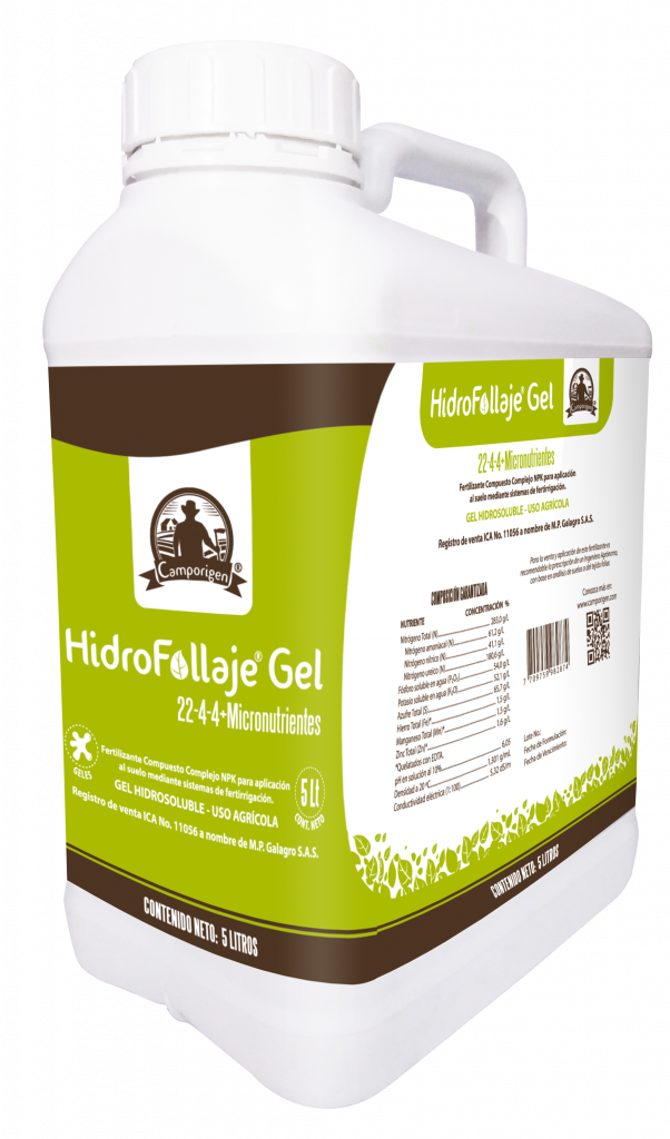 HidroFollaje Gel 5 lt