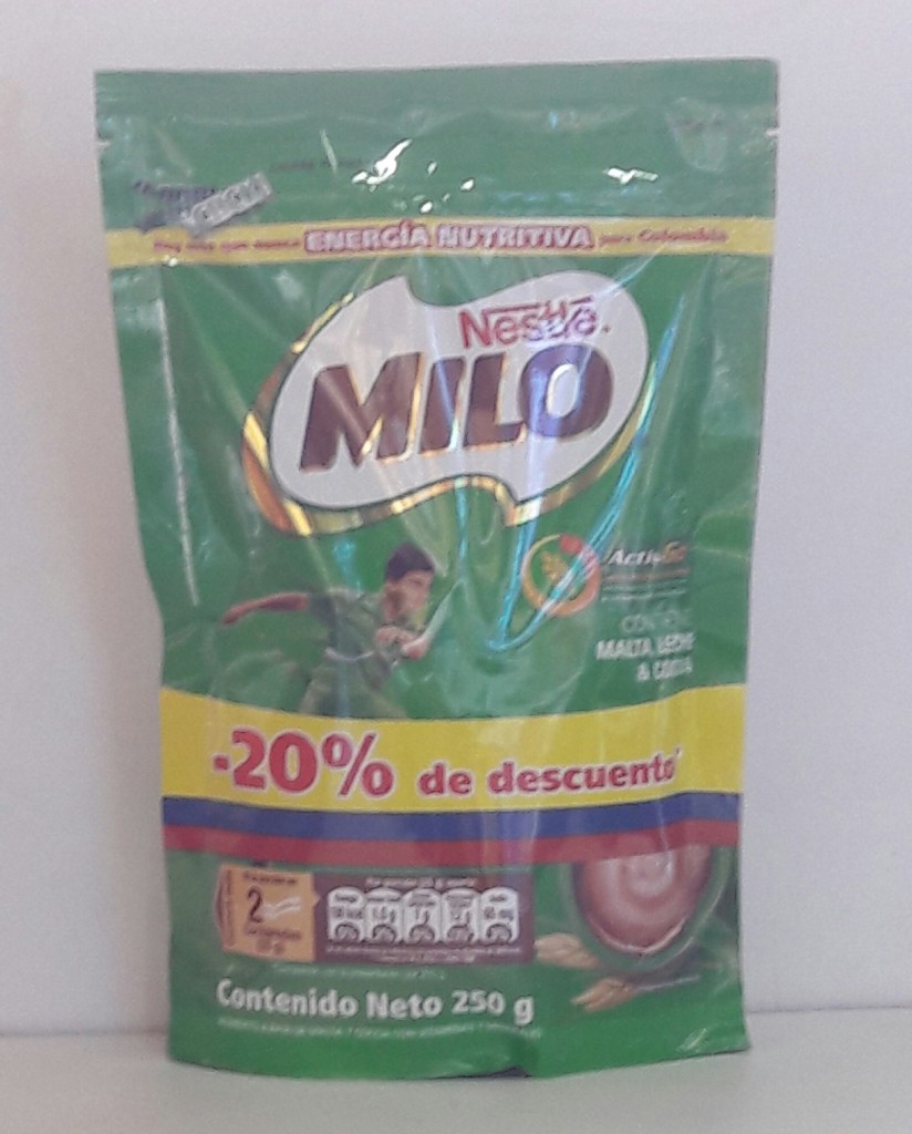 Oferta milo x250 gr  20 % de descuento