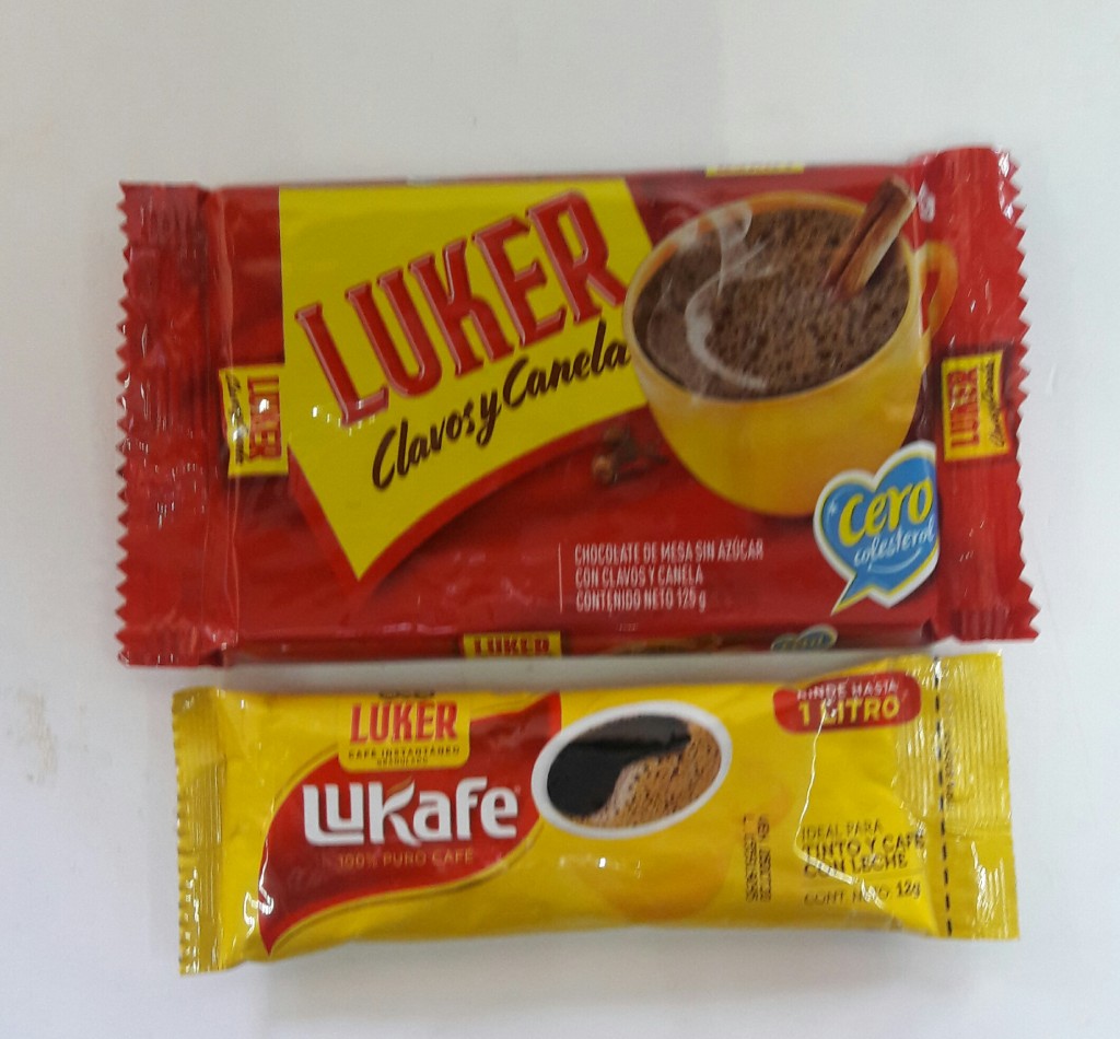 Oferta chocolate luker clavos y canela x125 gr gratis lukafe x12 gr