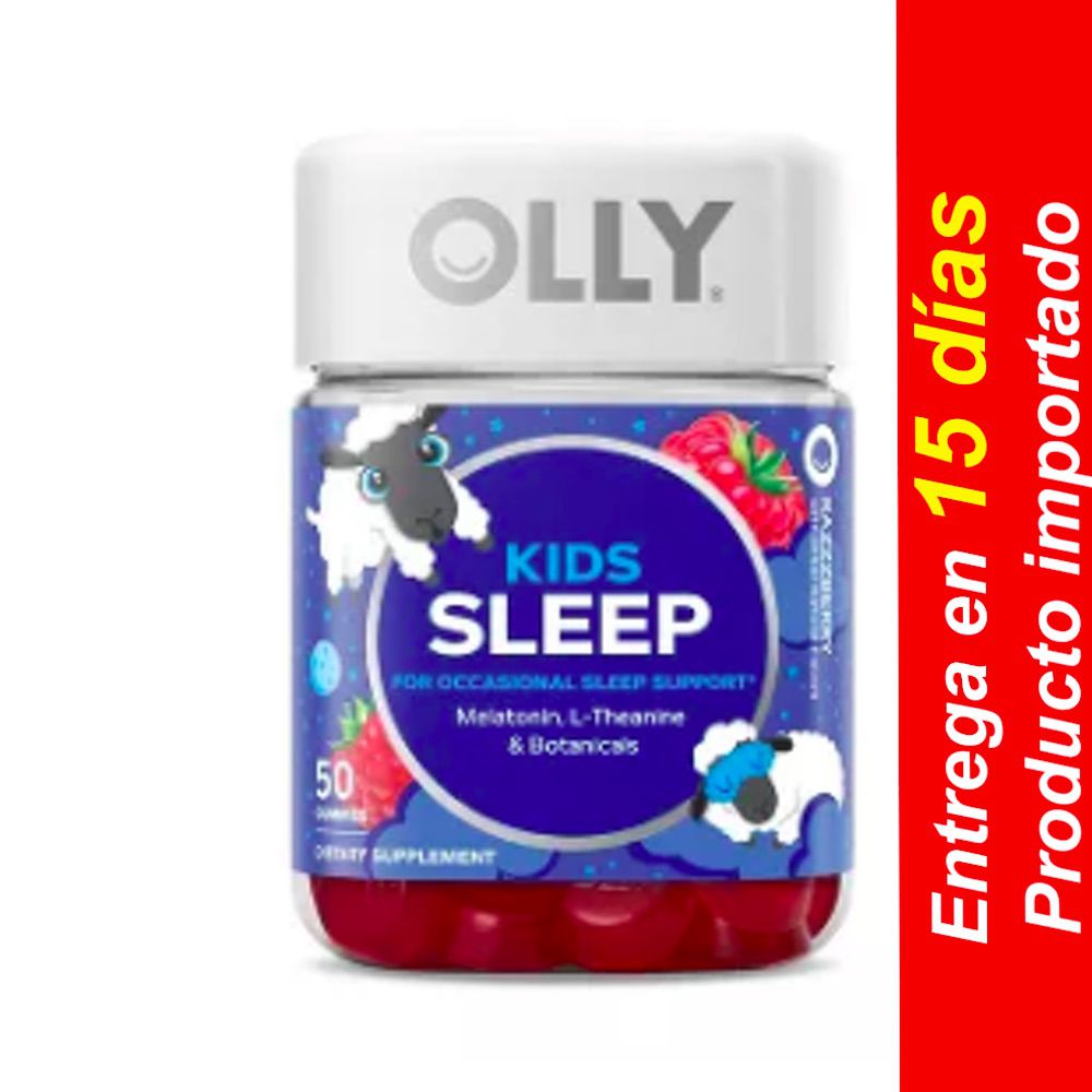 Gomitas para dormir Olly Kids – 50 u- Entrega 15 dias