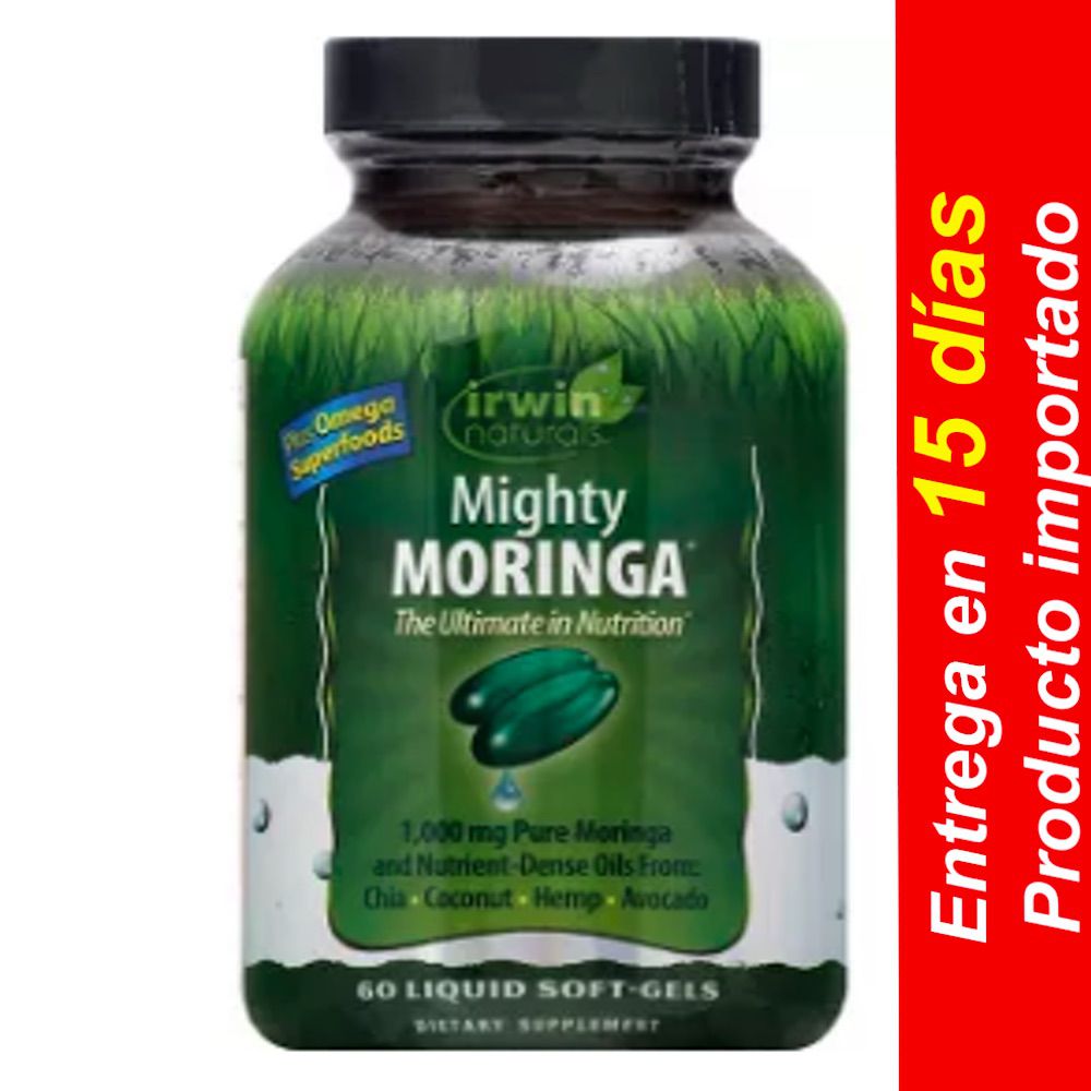 Moringa Suplemento Dietario Liquid Soft-Gels - 60 u- Entrega 15 dias