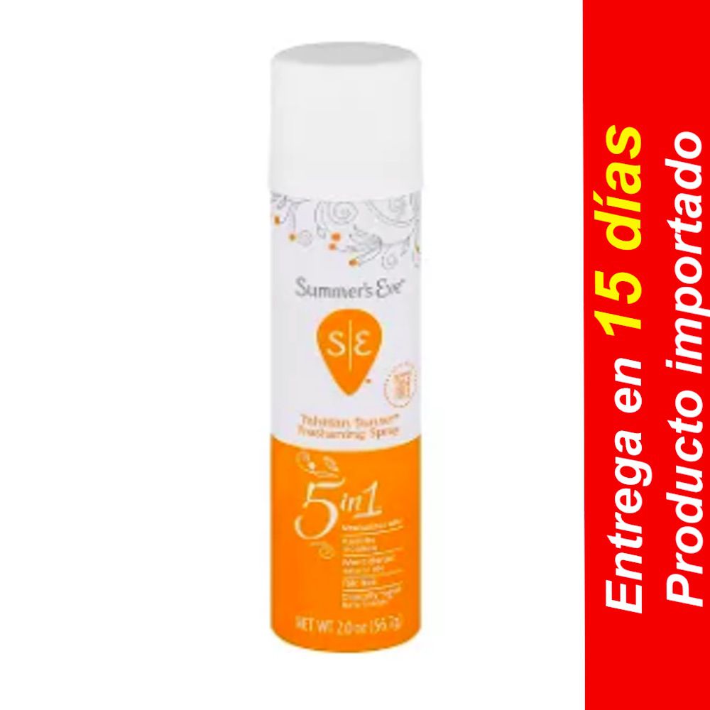 Desodorante en aerosol Summer’s Eve Island Splash – 2 oz- Entrega 15 dias naranja